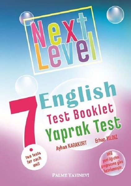 Palme 7.Sınıf Englısh Test Booklet Yaprak Test  2019  Next Level