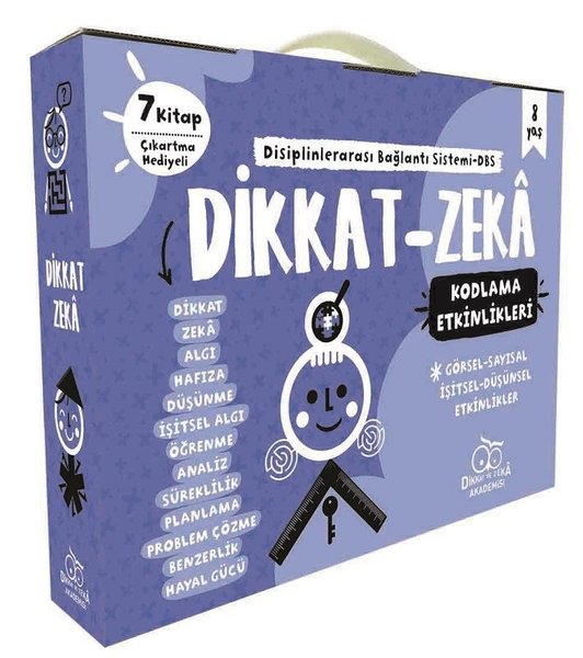 Dikkat Zeka 2.Sınıf Seti-8 Yaş-7 Kitap Takım