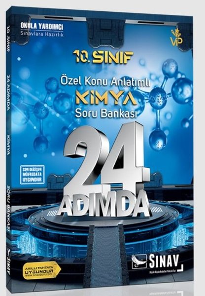 Sınav 10.Sınıf Kimya 24 Adımda Özel Konu Anlatımlı Soru Bankası