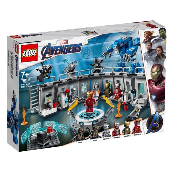 Lego Marvel Avengers Iron Man Zırh Salonu 76125