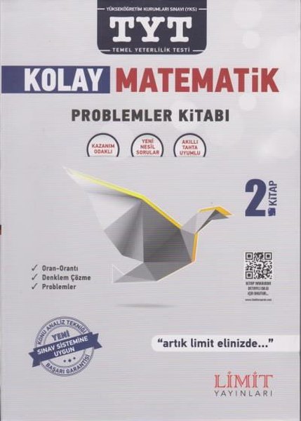 Limit TYT Kolay Matematik Problemler Kitabı 2. Kitap