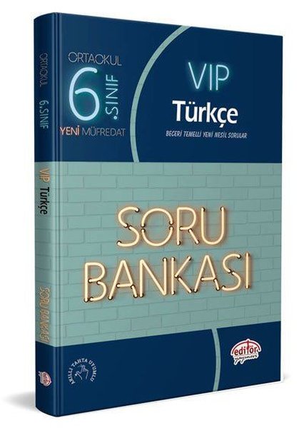Editör 6.Sınıf VIP Türkçe Soru Bankası
