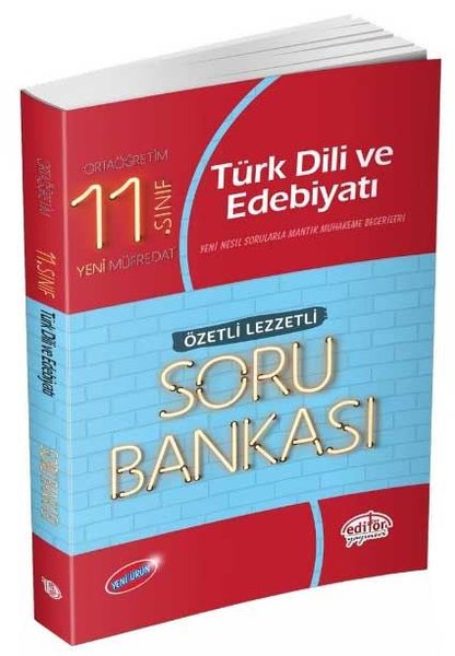 Editör 11.Sınıf Türk Dili ve Edebiyatı Özetli Lezzetli Soru Bankası