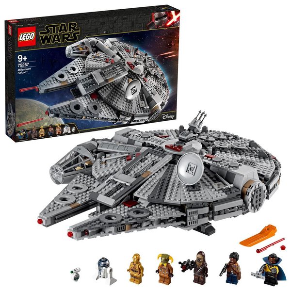 Lego Star Wars 75257 Millennium Falcon Seti
