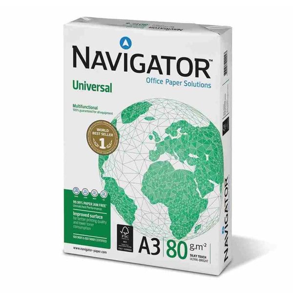 Navigator A3 80 gr 500 Yaprak Fotokopi Kağıdı