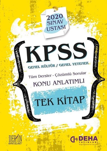 2020 KPSS Tüm Dersler Çözümlü Sorular Konu Anlatımlı