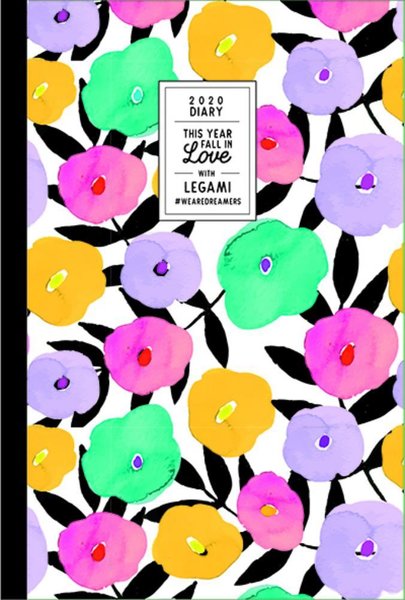Legami Ajanda Küçük Günlük 2020 Çiçek