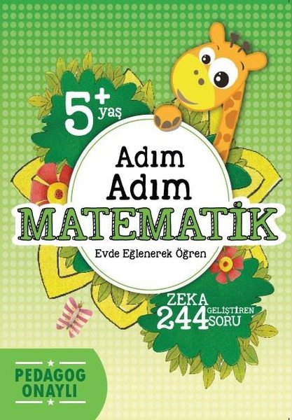 Adım Adım Matematik- 5+ Yaş 244 Soru