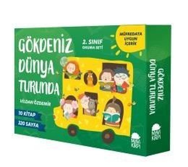 Gökdeniz Dünya Turunda-2.Sınıf Okuma Seti-10 Kitap Takım