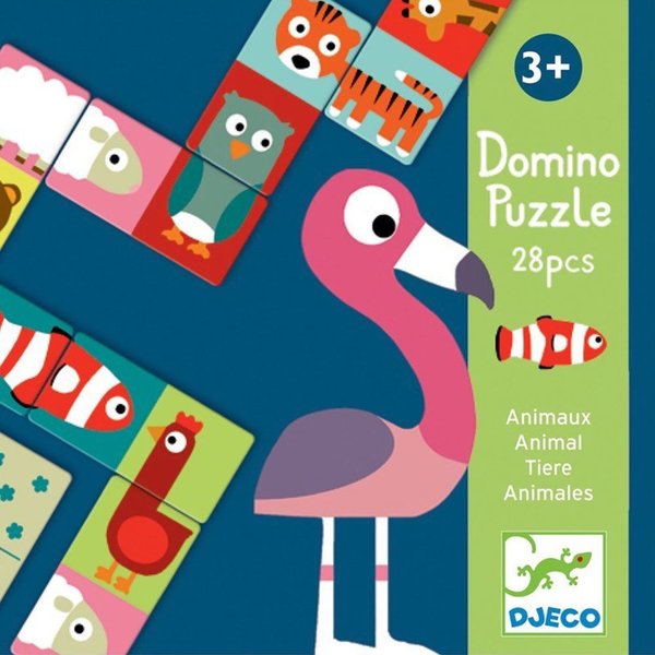 Djeco Domino Animo Puzzle DJ08165