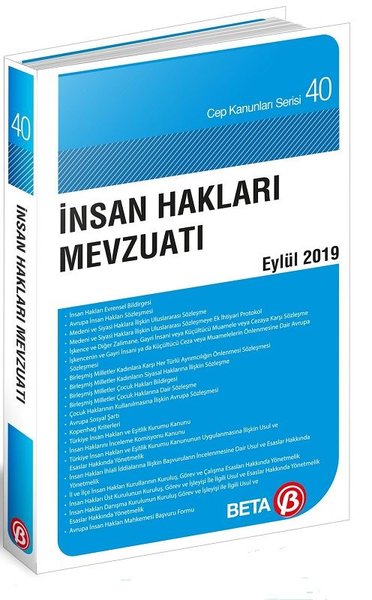 İnsan Hakları Mevzuatı-Eylül 2019