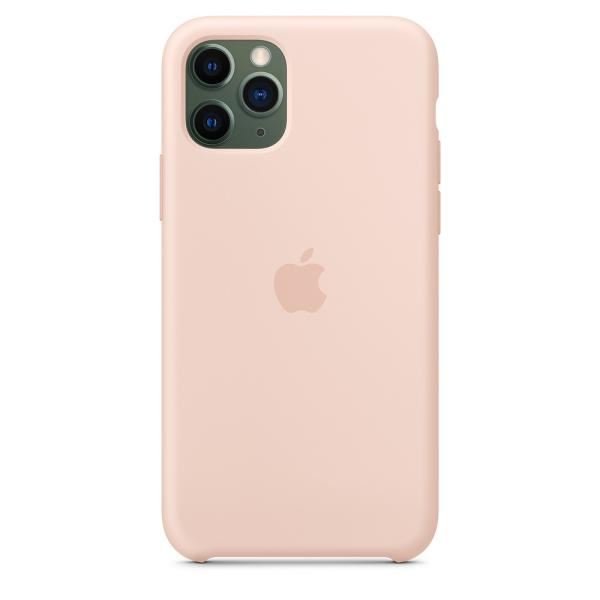 Apple iPhone 11 Pro Pembe Silikon Kılıf MWYM2ZM/A