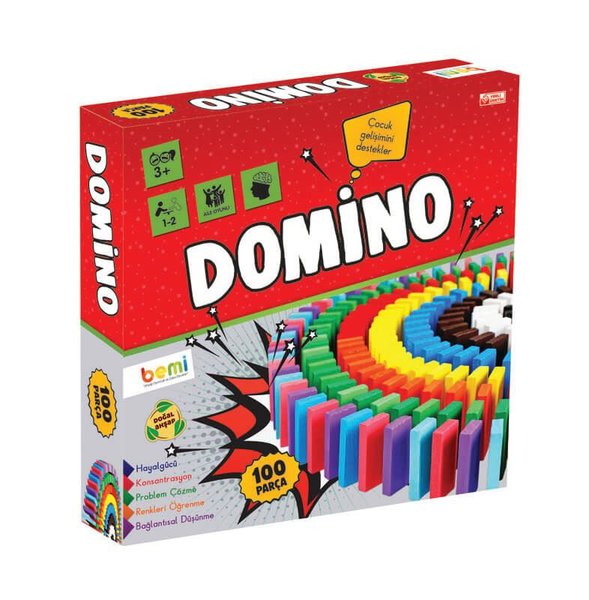 Bemi Domino 100Lü Ahşap