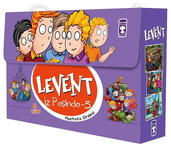 Levent İz Peşinde 5 Seti-5 Kitap Takım