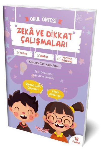 Zeka ve Dikkat Çalışmaları Seti-11 Kitap Takım