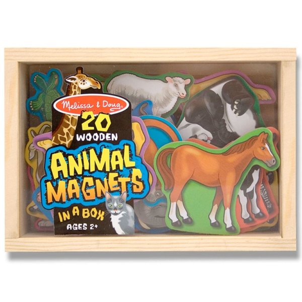 Melissa & Doug Ahşap Manyetik Hayvanlar