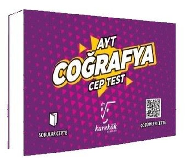 AYT Coğrafya Cep Test