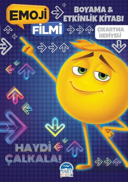 Emoji Filmi Boyama ve Etkinlik Kitabı-Çıkartma Hediyeli