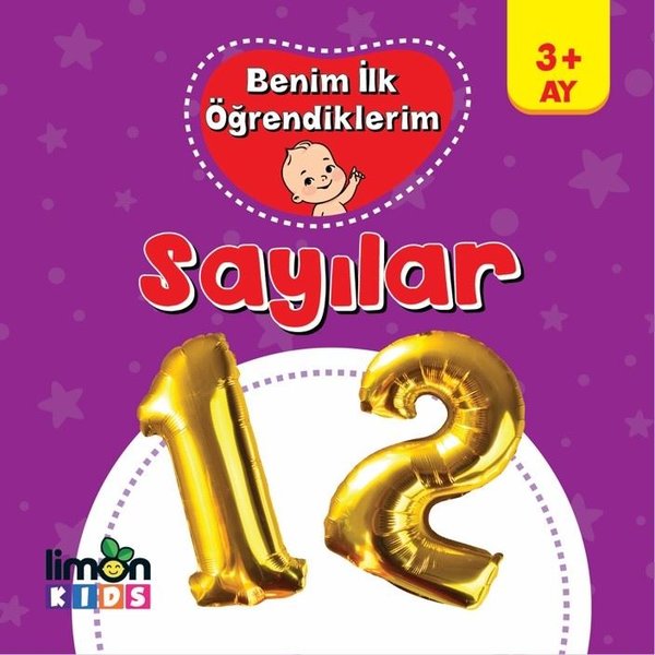 Sayılar-Benim İlk Öğrendiklerim 3+Ay