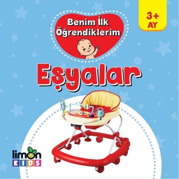 Eşyalar-Benim İlk Öğrendiklerim 3+Ay