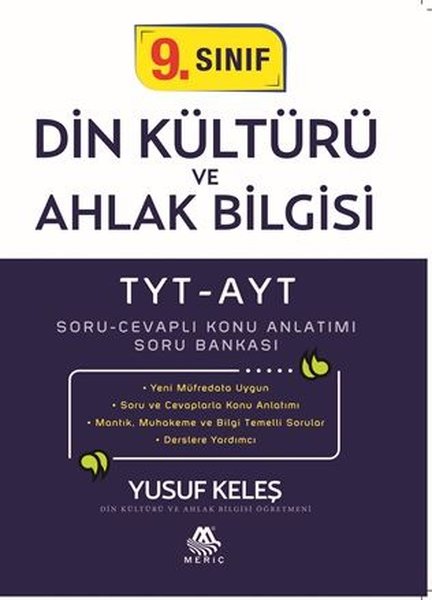 9.Sınıf Din Kültürü ve Ahlak Bilgisi TYT-AYT