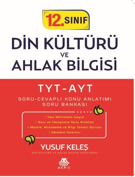 12.Sınıf Din Kültürü ve Ahlak Bilgisi TYT-AYT