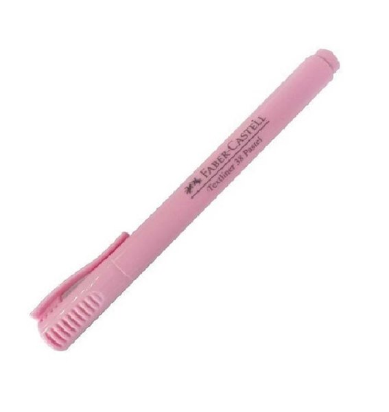 Faber-Castell 38 Textliner Pastel Pembe Kalem