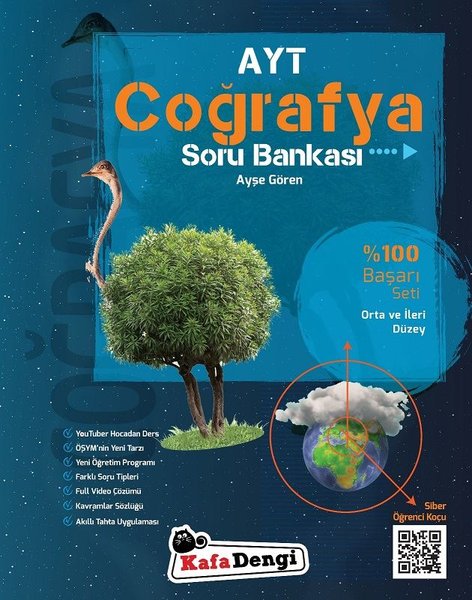 Kafadengi AYT Coğrafya Soru Bankası - Orta ve İleri Düzey