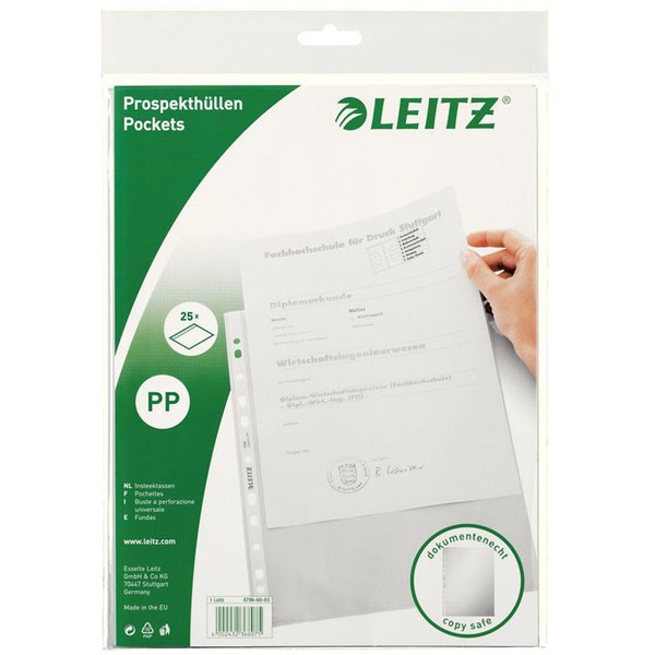 Leitz Poşet A4 Delik 4796