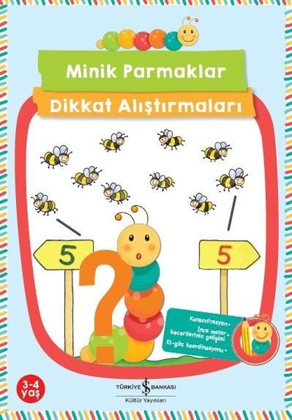 Minik Parmaklar Dikkat Alıştırmaları 3-4 Yaş