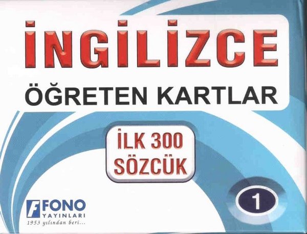 İngilizce Öğreten Kartlar 1-İlk 300 Sözcük