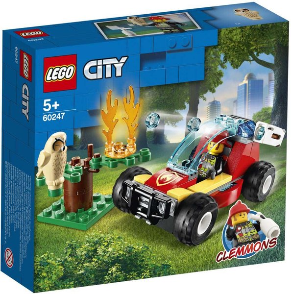 Lego City 60247 Orman Yangını Yapım Seti