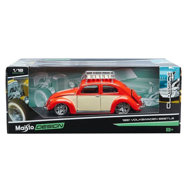 Maisto 1/18 1951 Volkswagen Beetle Model Araba | D&R