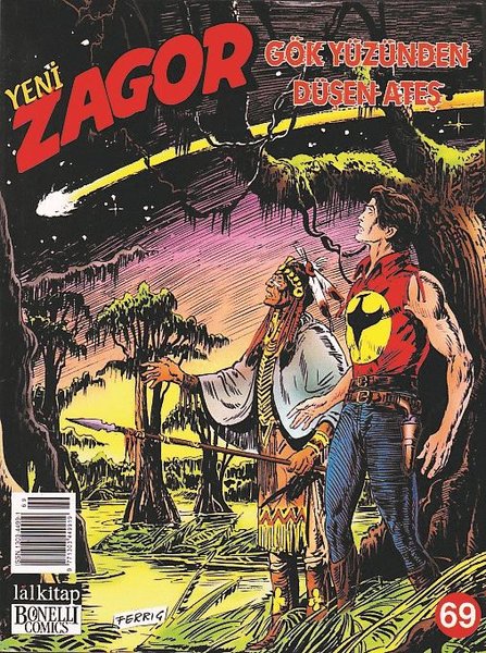 Zagor Sayı 69-Gökyüzünden Düşen Ateş