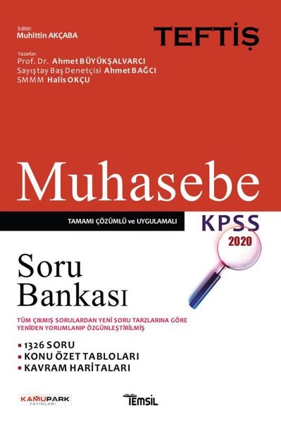 KPSS 2020 Muhasebe Tamamı Çözümlü ve Uygulamalı Soru Bankası