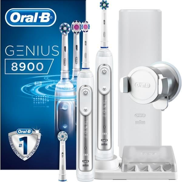 Oral-B Genius Pro 8900 Genius 2'li Şarjlı Diş Fırçası