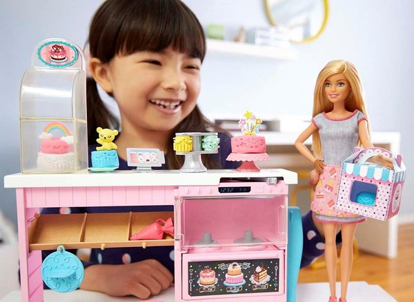 Barbie Bebek Pasta Dükkanı Oyun Seti GFP59 D&R Kültür, Sanat ve