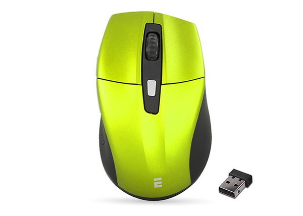 Everest SM-861 Usb Süper Sessiz Kablosuz Mouse 800/1200/1600dpi Yeşil