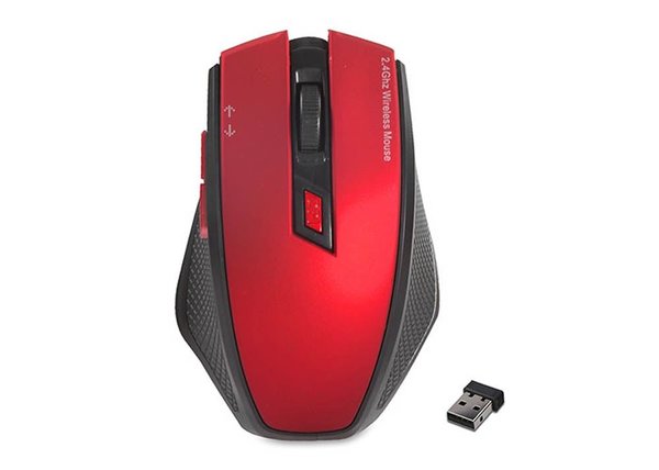 Everest SMW-777 Usb 2.4Ghz Optik Wireless Mouse Kırmızı