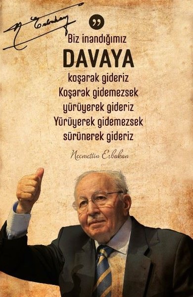 Necmeddin Erbakan Ajandası