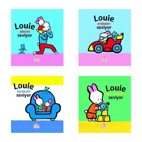 Louie Seviyor Dizisi Seti-4 Kitap Takım