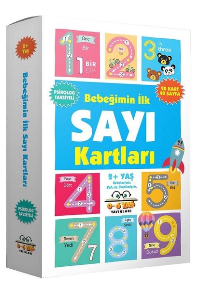 Bebeğimin İlk Sayı Kartları 2+ Yaş