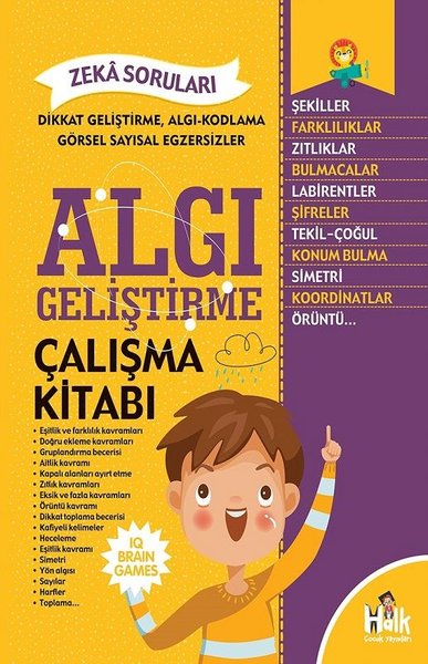 Algı Geliştirme Çalışma Kitabı