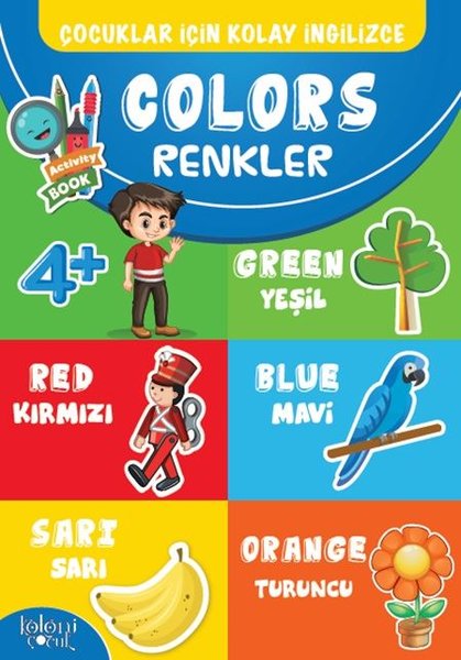 Colors-Çocuklar İçin Kolay İngilizce