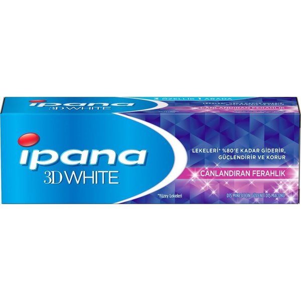 D&R Ipana 3 Boyutlu Beyazlık Diş Macunu Canlandıran Ferahlık 75 ML