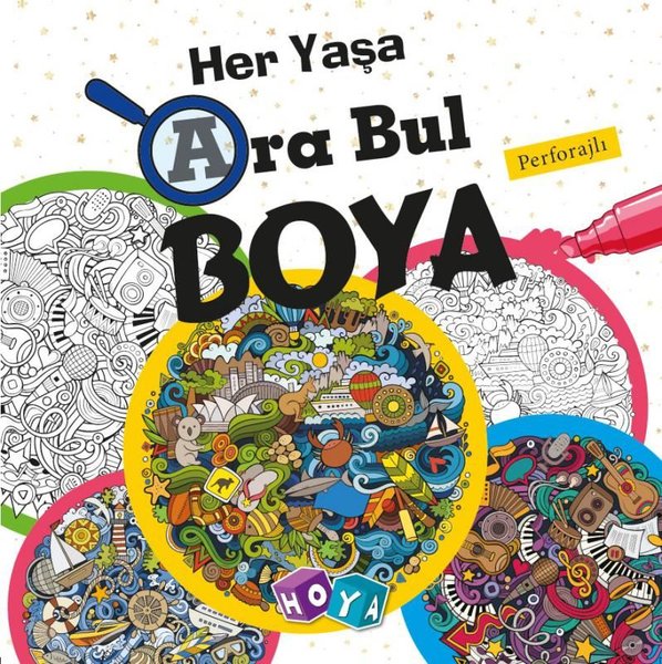 Her Yaşa Ara Bul Boya-Perforajlı