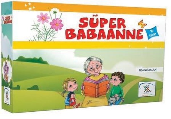 Süper Babaanne Serisi Seti-10 Kitap Takım