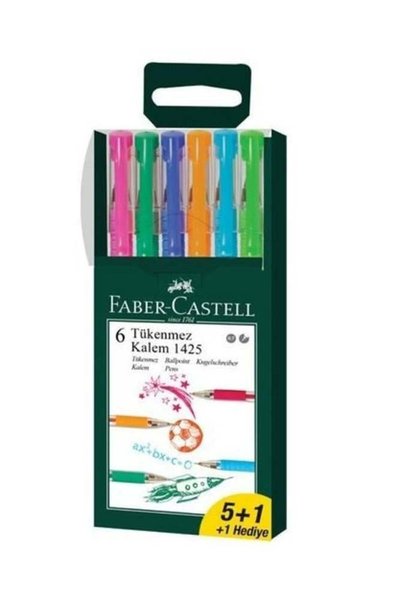Faber-Castell 1425 5+1 Tükenmez Kalem