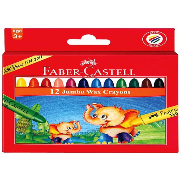 Faber-Castell Mum Boya Yıkanabilir 12 Renk