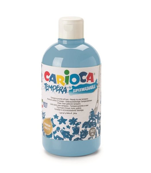 Carioca Süper Yıkanabilir 500 ml Pastel Mavi Guaj Boya